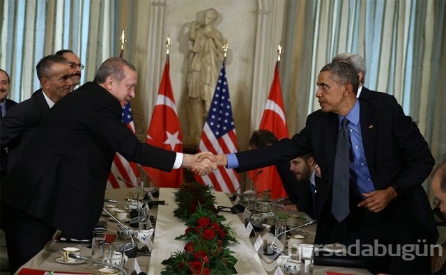 Erdoğan Obama ile görüştü