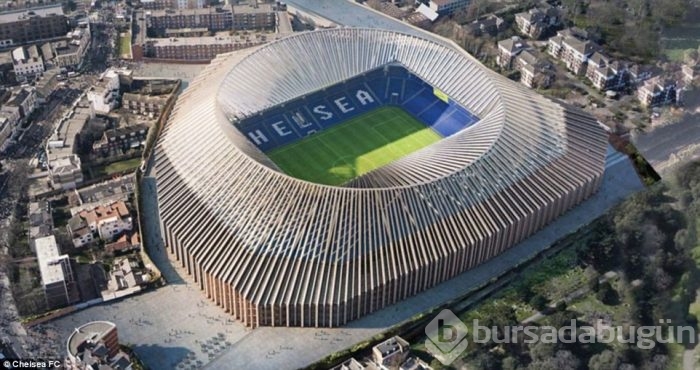 Chelsea'ye 60 bin kişilik yeni stat