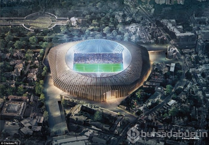 Chelsea'ye 60 bin kişilik yeni stat