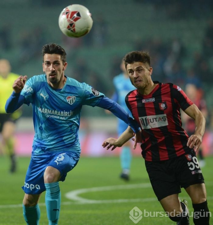 Bursaspor - Utaş Uşakspor maçından kareler