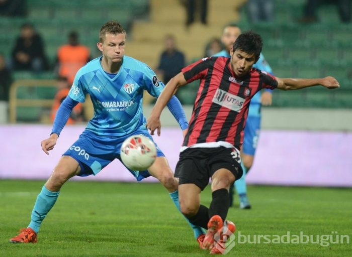 Bursaspor - Utaş Uşakspor maçından kareler