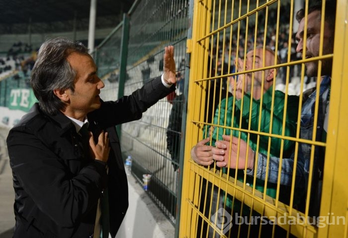 Bursaspor - Utaş Uşakspor maçından kareler
