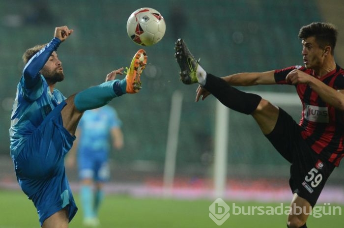 Bursaspor - Utaş Uşakspor maçından kareler