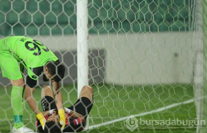 Bursaspor - Utaş Uşakspor maçından kareler