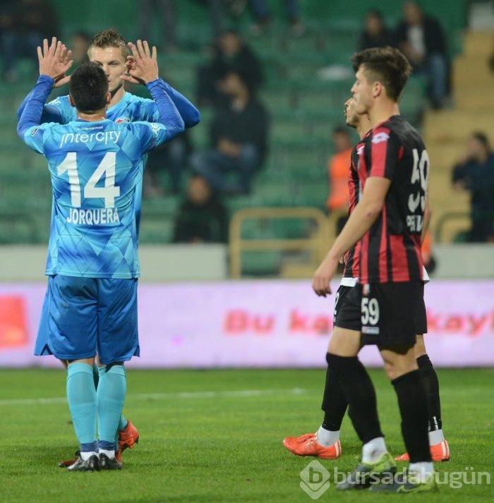 Bursaspor - Utaş Uşakspor maçından kareler