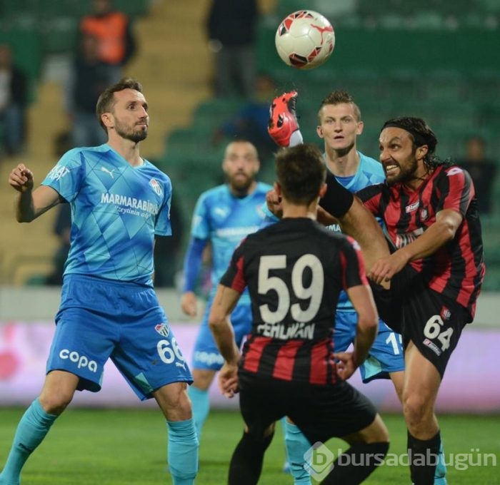 Bursaspor - Utaş Uşakspor maçından kareler