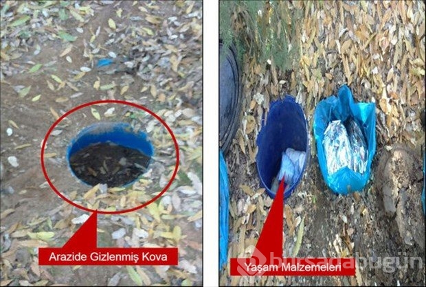İşte PKK tünelleri	