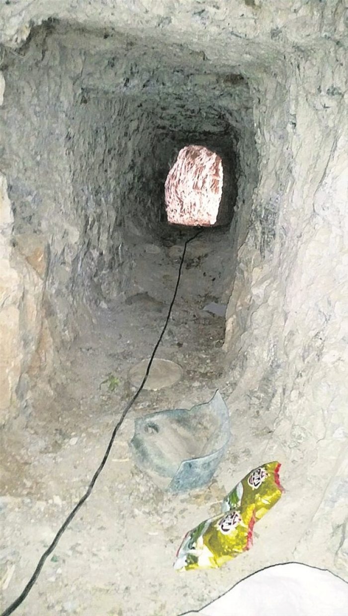 İşte PKK tünelleri	
