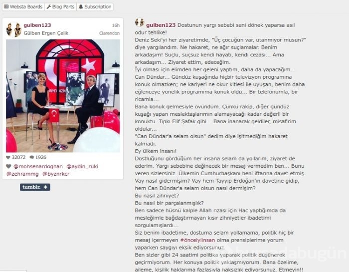 Gülben Ergen'den Can Dündar açıklaması!
