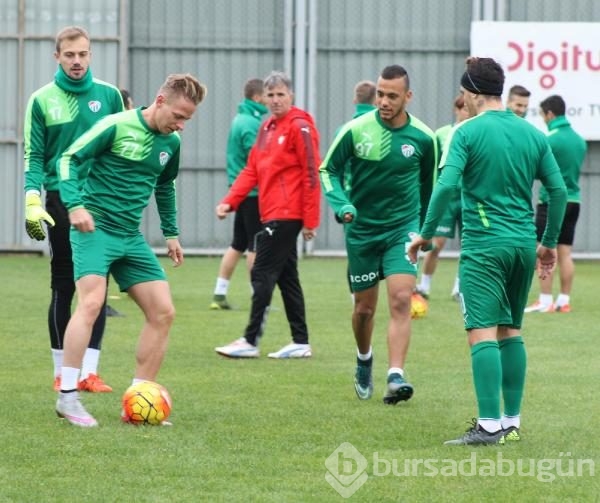 Bursaspor'da Galatasaray hazırlıkları