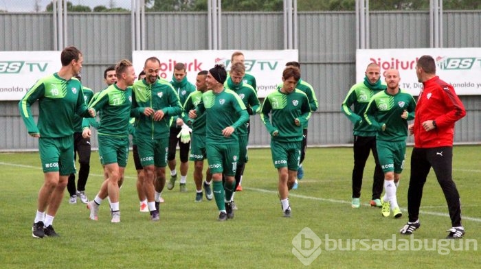 Bursaspor'da Galatasaray hazırlıkları