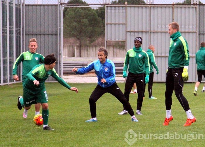 Bursaspor'da Galatasaray hazırlıkları