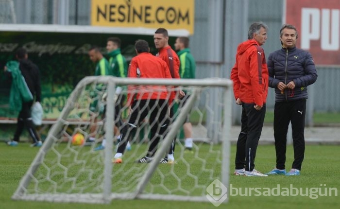 Bursaspor'da Galatasaray hazırlıkları