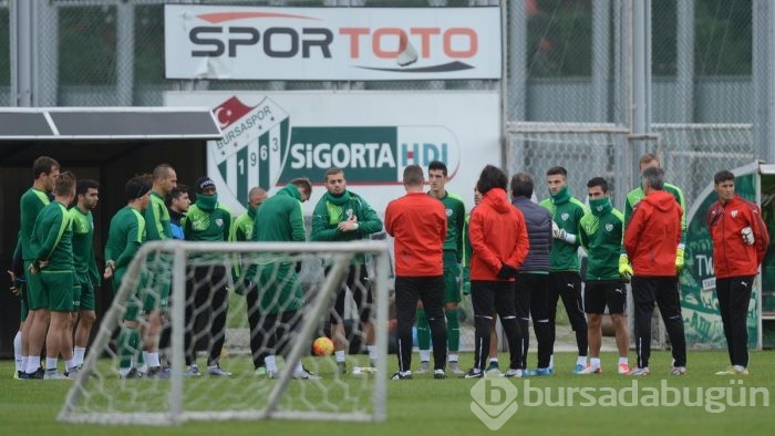 Bursaspor'da Galatasaray hazırlıkları