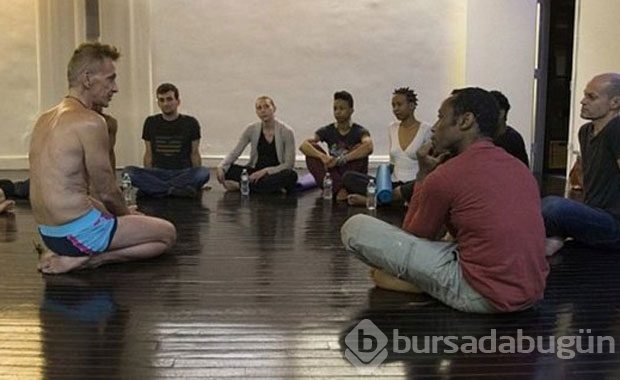 Bu yoga sınıfı olay oldu!