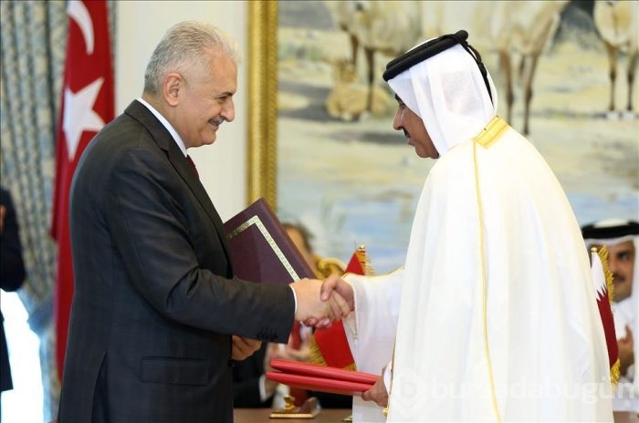 Katar'la 15 ayrı anlaşma imzalandı