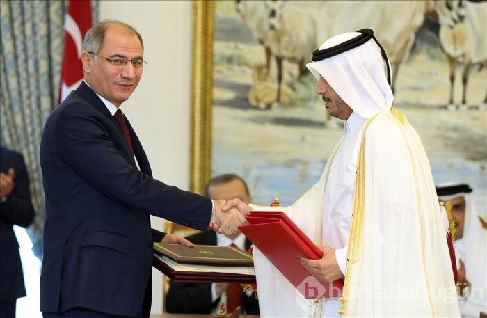 Katar'la 15 ayrı anlaşma imzalandı