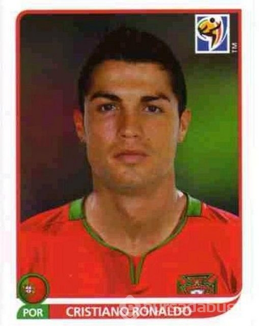 Futbolcu 'sticker'ları 