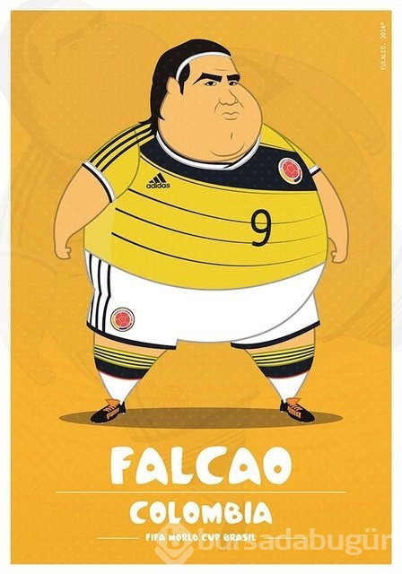 Futbolcu 'sticker'ları 