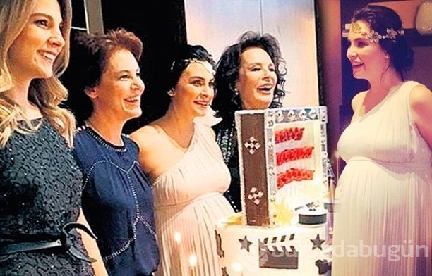 Neslişah Alkoçlar 'baby shower' yaptı