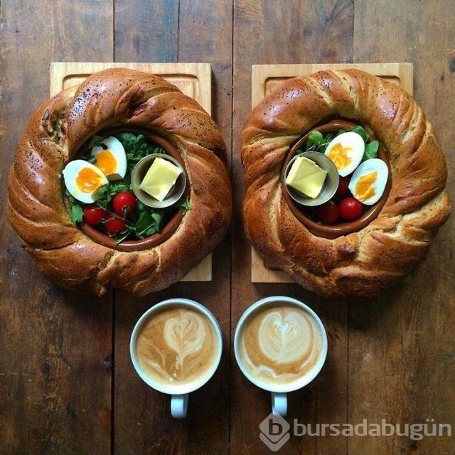 Böyle kahvaltı görmediniz!
