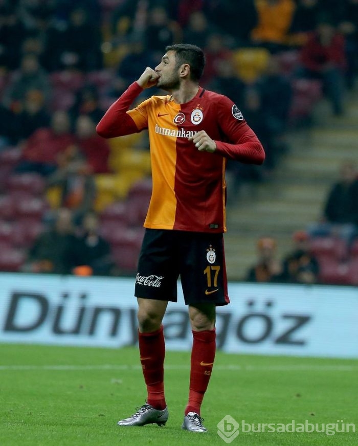 Bursaspor - Galatasaray maçından kareler	