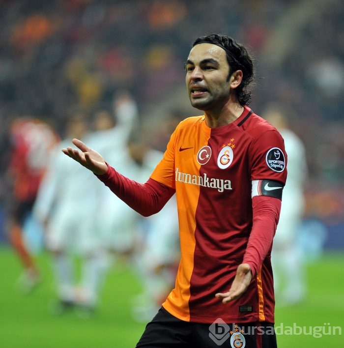 Bursaspor - Galatasaray maçından kareler	
