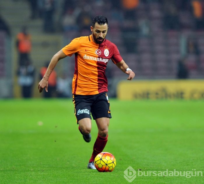 Bursaspor - Galatasaray maçından kareler	