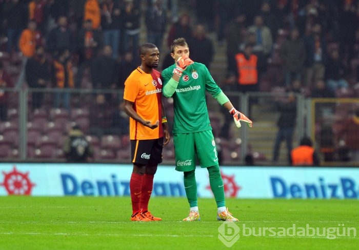 Bursaspor - Galatasaray maçından kareler	