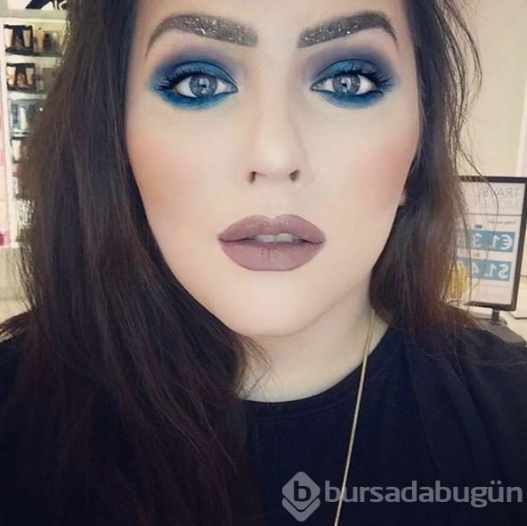 Pırıltılı kaş trendinden 18 örnek