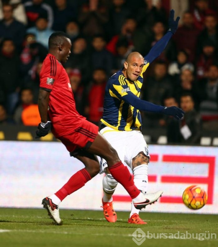 Gaziantep-Fenerbahçe maçından kareler