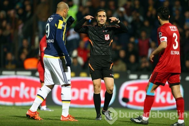 Gaziantep-Fenerbahçe maçından kareler