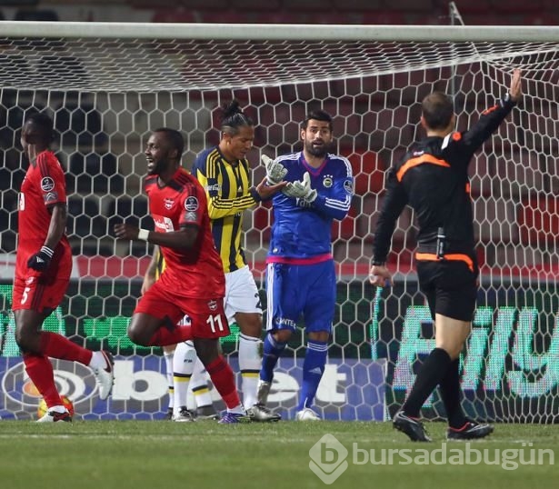 Gaziantep-Fenerbahçe maçından kareler