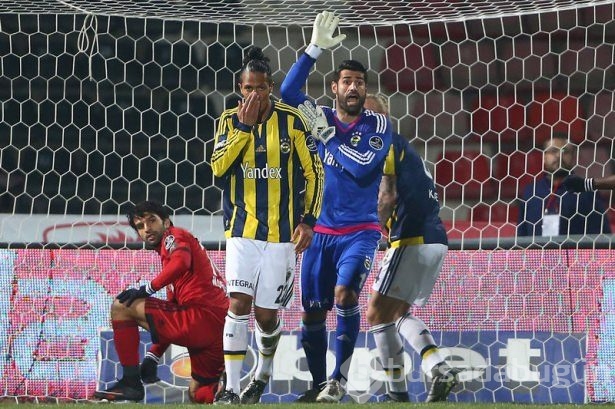 Gaziantep-Fenerbahçe maçından kareler