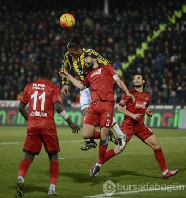 Gaziantep-Fenerbahçe maçından kareler