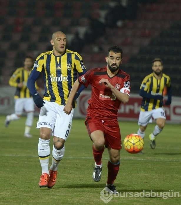 Gaziantep-Fenerbahçe maçından kareler