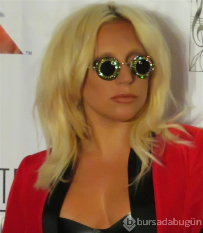 Lady Gaga konsere böyle geldi!