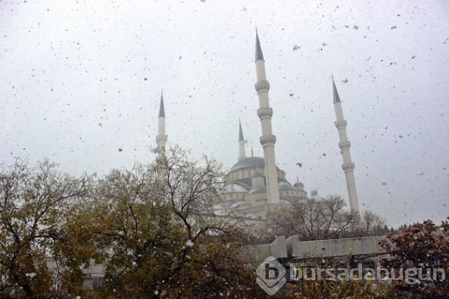 İşte yurttan kar manzaraları