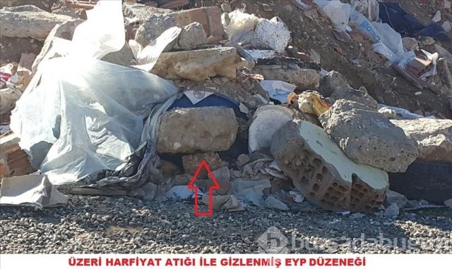 400 kilogram patlayıcı infilak ettirildi