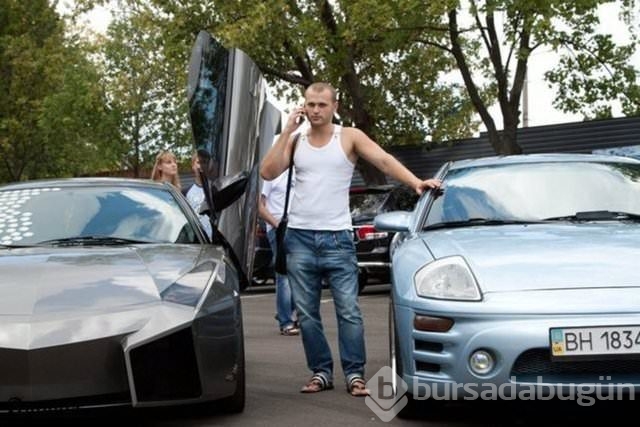 Evinde Lambhorgini Aventador yaptı!