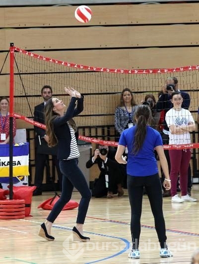 Kate Middleton da bazen dağınık yakalanabiliyor