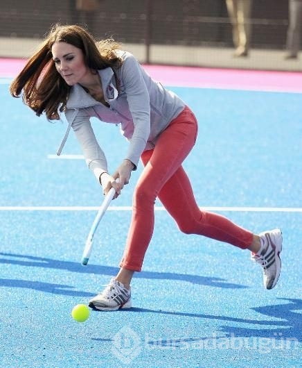Kate Middleton da bazen dağınık yakalanabiliyor