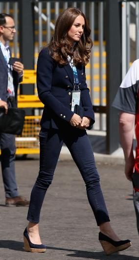 Kate Middleton da bazen dağınık yakalanabiliyor