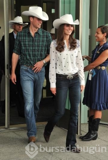 Kate Middleton da bazen dağınık yakalanabiliyor