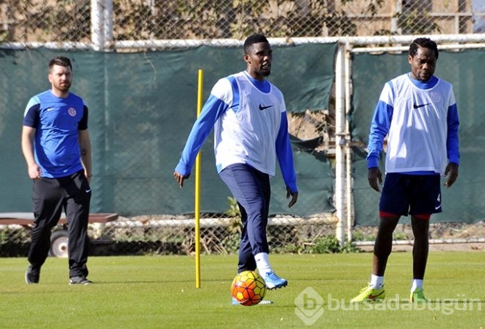 Antalyaspor'u Eto'o çalıştırdı!