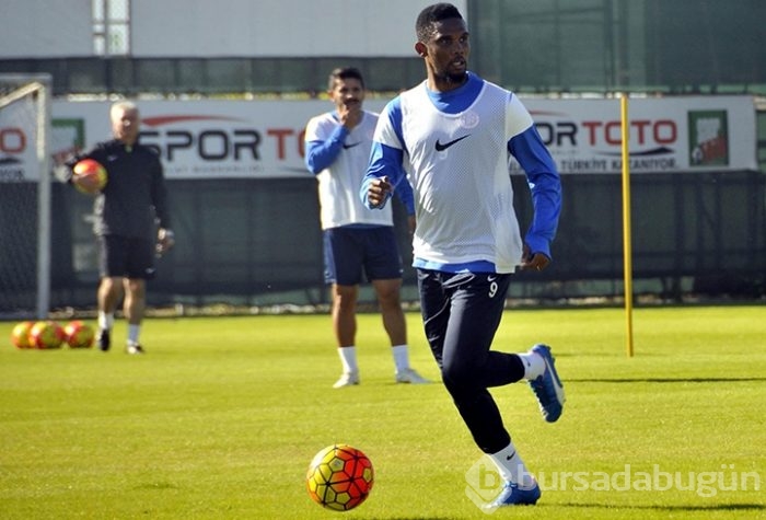 Antalyaspor'u Eto'o çalıştırdı!