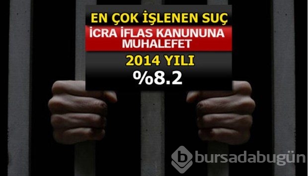 Türkiye'de en çok işlenen suçlar