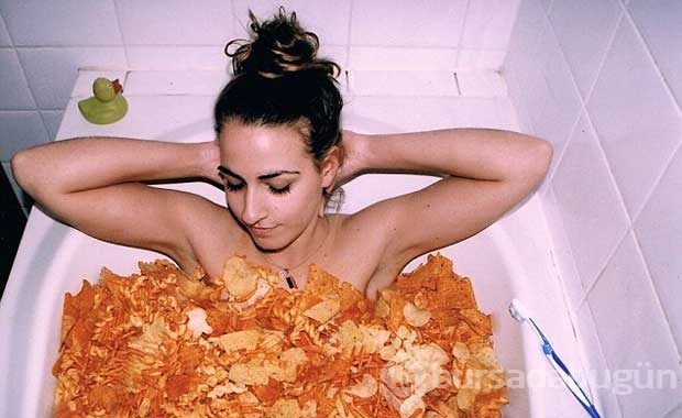 Patates cipsi bağımlısı olan kadının ilginç hikayesi...