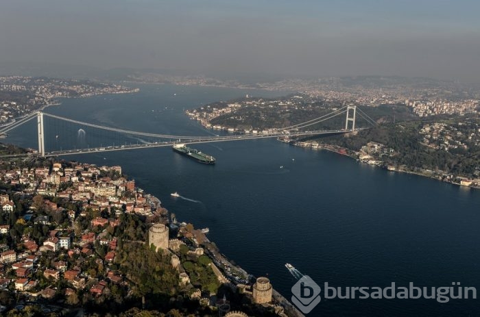 İstanbul'un havadan görüntüsü