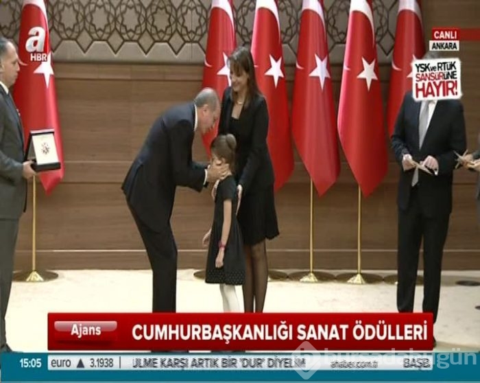 Cumhurbaşkanlığı Sanat Ödülleri verildi	